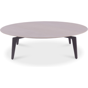 Dorus SS Coffee table Round 120 - Sintered Stone Top - Image 3