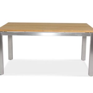 Planka Stainless Steel Dining Table 160 - Image 2
