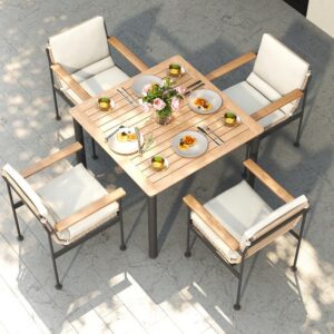 Ara Dining Table 100 Aluminium - Image 3