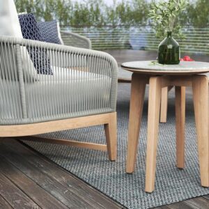 Dorus Side Table - Sintered Stone Top - Image 3