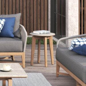 Dorus Side Table - Sintered Stone Top - Image 5