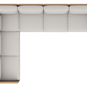 Tora 4-Piece L-Shaped Sectional - Image 3